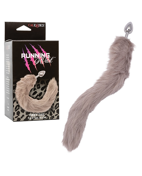 Running Wild Grey Tail Metallic Anal Probe