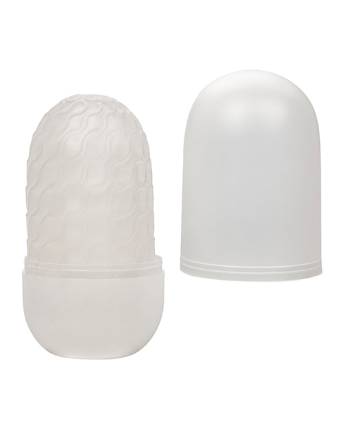 Boundless Reversible Nubby Stroker - White - LUST Depot