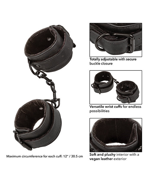 Boundless Wrist Cuffs - Black - LUST Depot