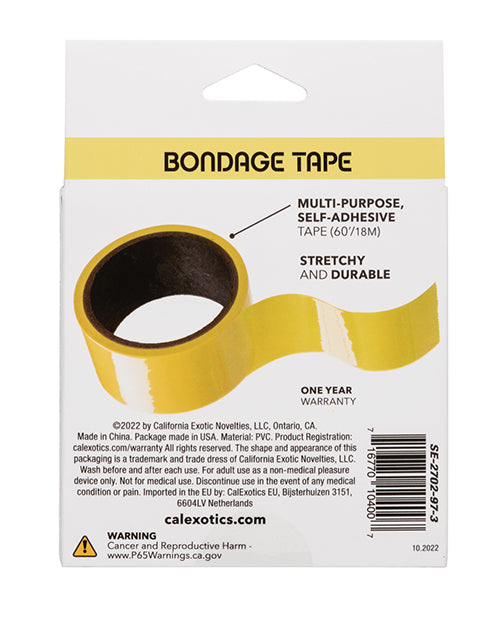 Boundless Bondage Tape - Yellow - LUST Depot