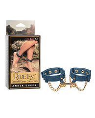 Ride 'em Premium Denim Collection Ankle Cuffs