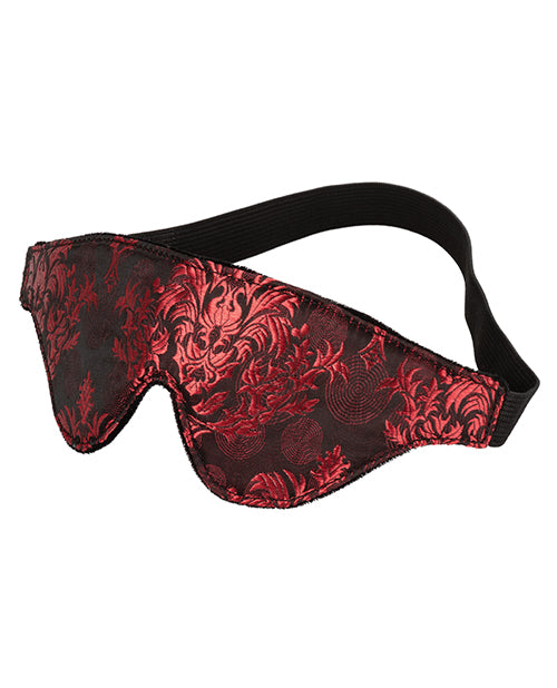 Scandal Black Out Eyemask -  Black-red - LUST Depot