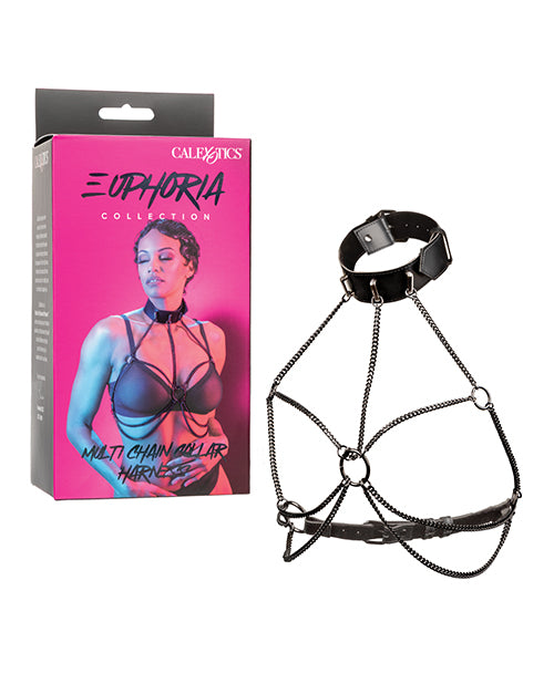 Euphoria Collection Multi Chain Collar Harness - LUST Depot