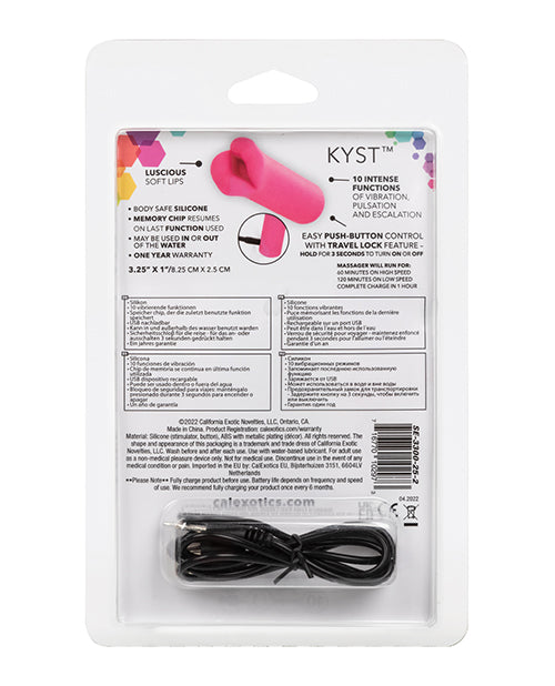 Kyst Lips Petite Massager - Pink - LUST Depot