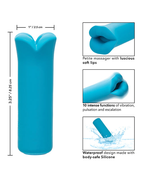 Kyst Lips Petite Massager - Blue - LUST Depot