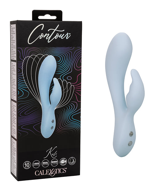 Contour Kali Flexible Dual Massager - Blue - LUST Depot