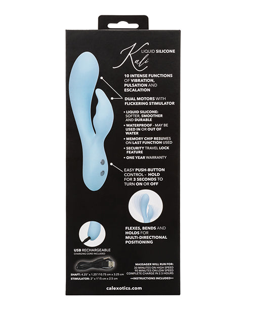 Contour Kali Flexible Dual Massager - Blue - LUST Depot