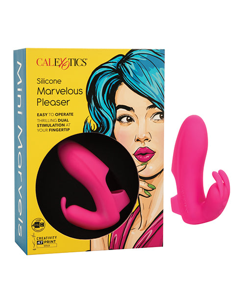 Mini Marvels Silicone Marvelous Pleaser - Pink - LUST Depot