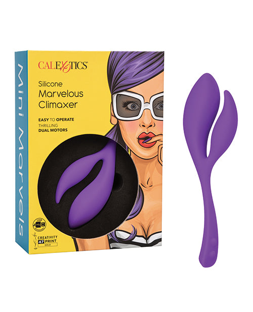 Mini Marvels Silicone Marvelous Climaxer - Purple - LUST Depot