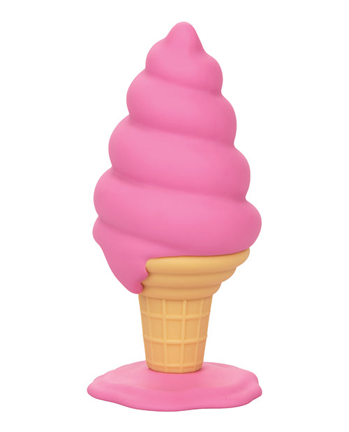 Naughty Bits Yum Bum Ice Cream Cone Butt Plug - Pink - LUST Depot