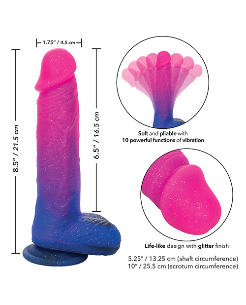 Naughty Bits Ombre Hombre Xl Vibrating Dildo - LUST Depot