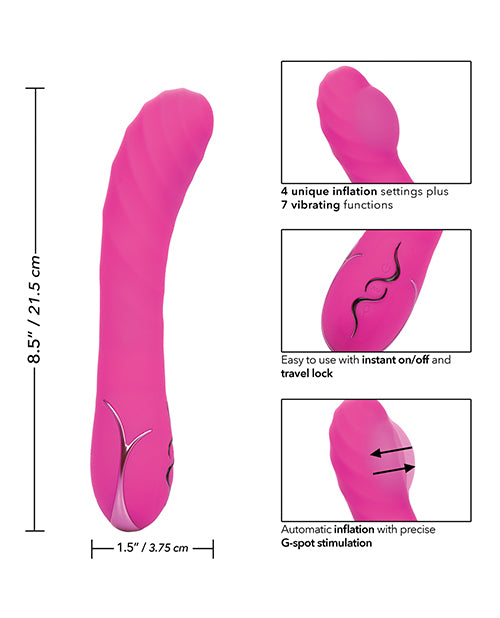 Insatiable G Inflatable G Wand - Pink - LUST Depot