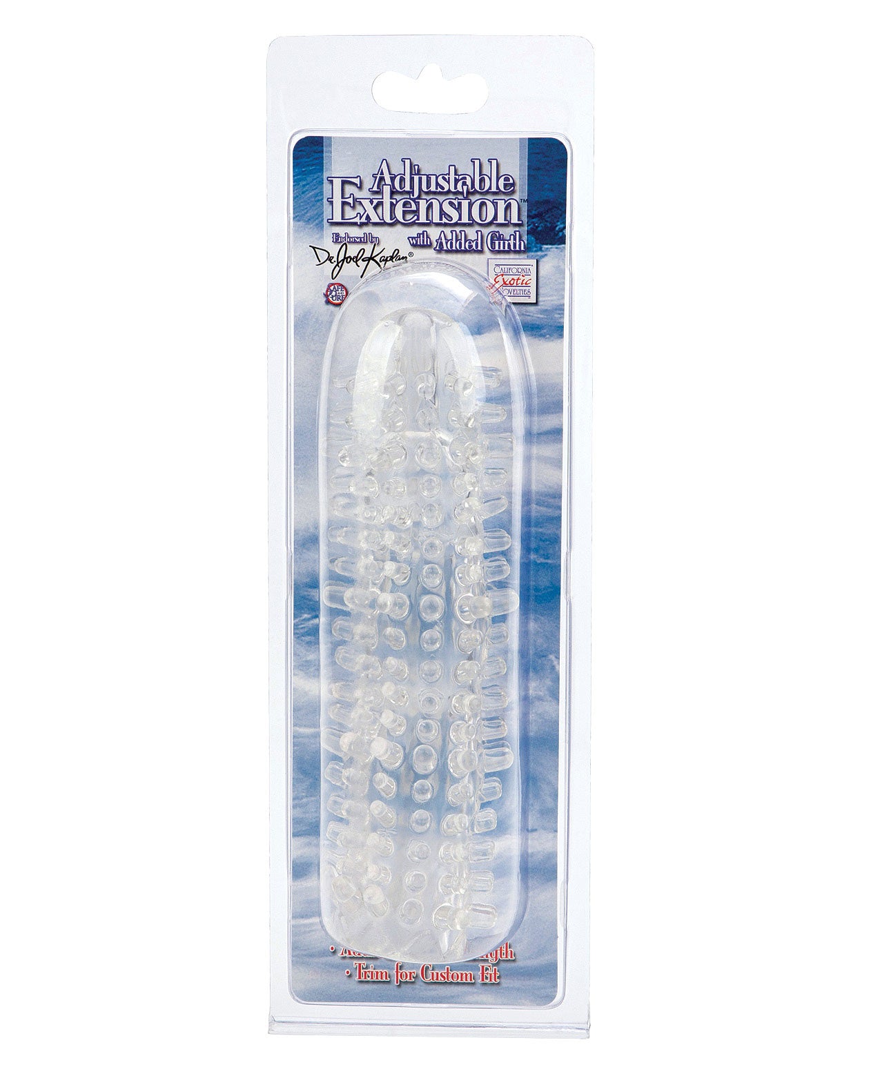 Dr Joel Kaplan Adjustable Extension Added Girth - Clear - LUST Depot