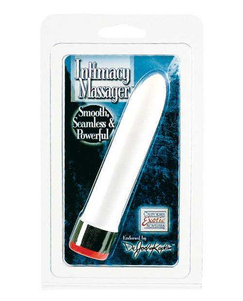 Dr Joel Kaplan Intimacy Massager 4.5" - White - LUST Depot