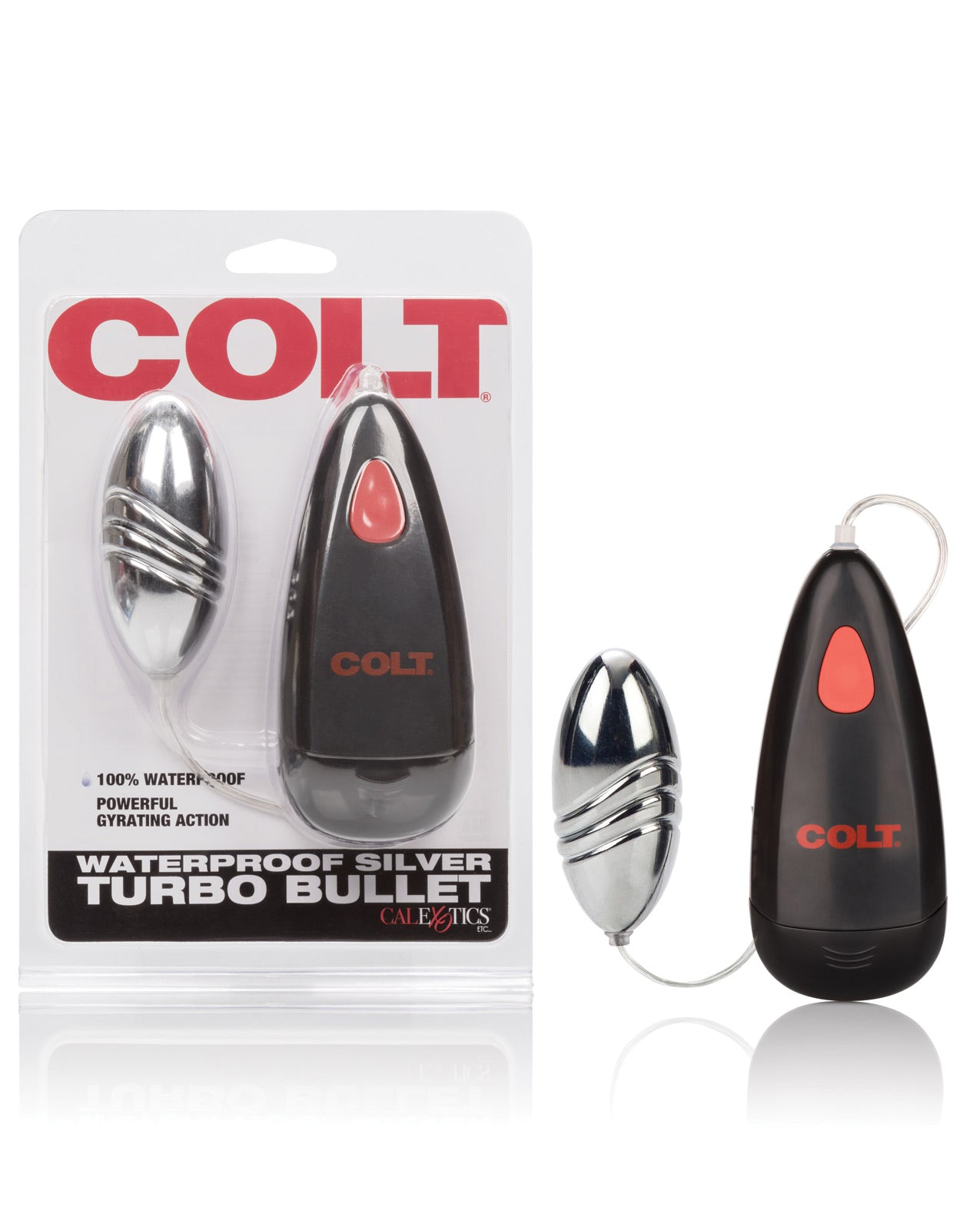 Colt Turbo Bullet Waterproof - Silver - LUST Depot