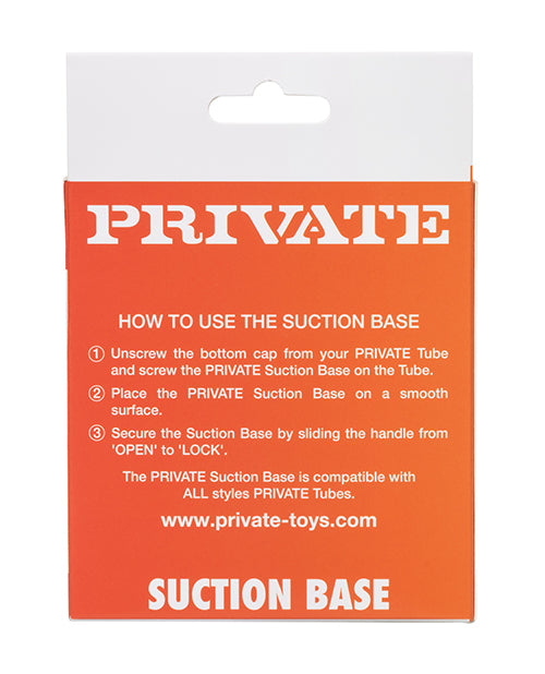 Private Suction Base Accessory - Black - LUST Depot