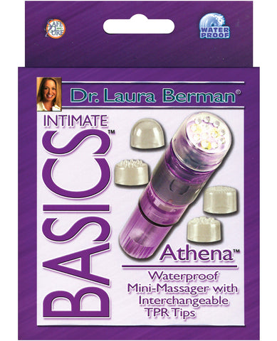 Dr. Laura Berman Intimate Basics Athena Mini Massager Waterproof (boxed)