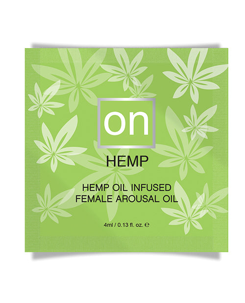 On Hemp Oil Infused Female Arousal Oil - Single Use Ampoule - LUST Depot