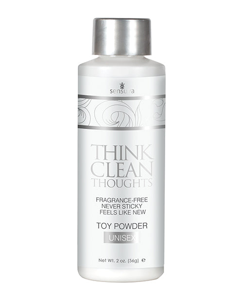 Sensuva Think Clean Thoughts Toy Powder - 2 Oz Bottle - LUST Depot