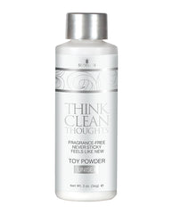 Sensuva Think Clean Thoughts Toy Powder - 2 Oz Bottle