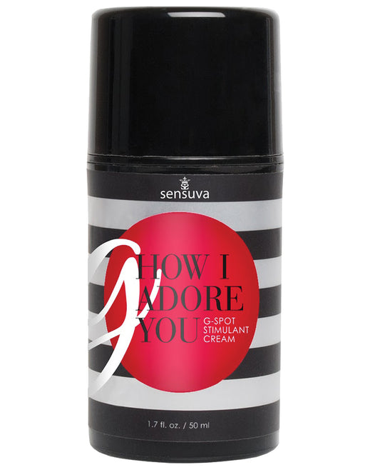 Sensuva G How I Adore You - 1.7 Oz - LUST Depot