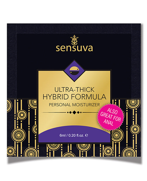 Sensuva Ultra Thick Hybrid Personal Moisturizer - 5.07 Oz Unscented - LUST Depot