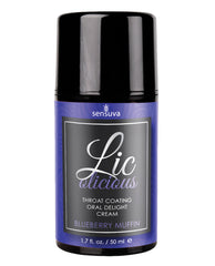 Lic O Licious Oral Delight Cream - 1.7 Oz Blueberry Muffin