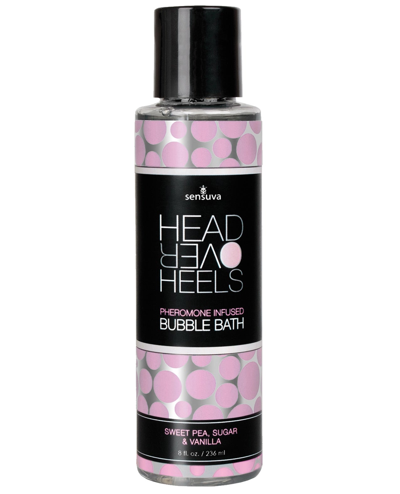 Sensuva Head Over Heels Bubble Bath - 8 Oz Vanilla-sugar-sweet Pea - LUST Depot