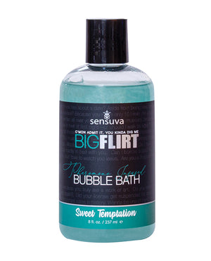 Sensuva Big Flirt Pheromone Bubble Bath - 8 Oz Sweet Temptation