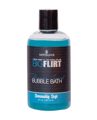 Sensuva Big Flirt Pheromone Bubble Bath - 8 Oz Sensually Soft