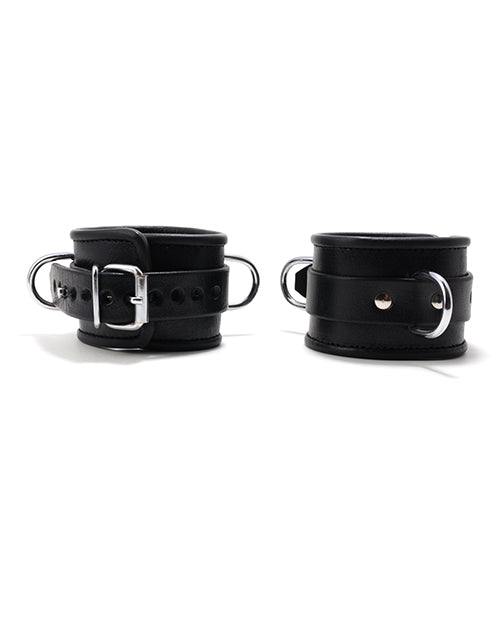 665 Padded Locking Ankle Restraint - Black - LUST Depot