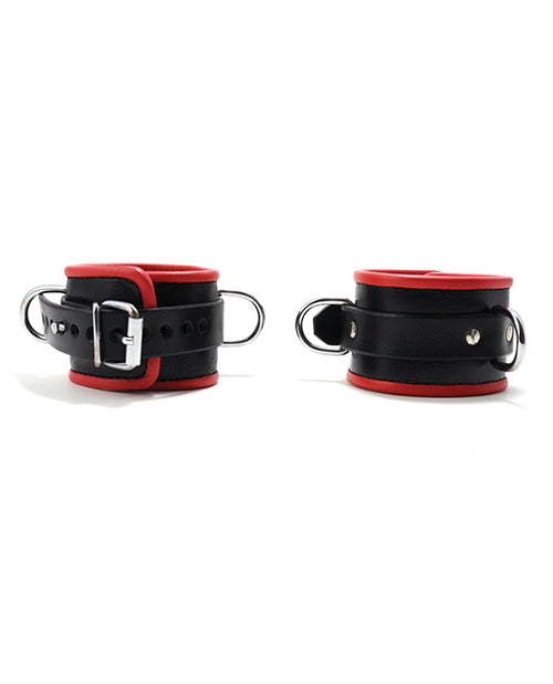 665 Padded Locking Wrist Restraint - Red - LUST Depot