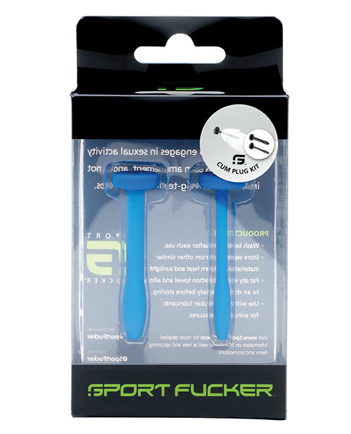 Sport Fucker Cum Plug Kit - Blue - LUST Depot