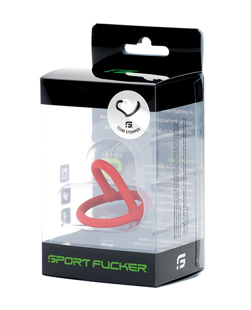 Sport Fucker Cum Stopper - Red - LUST Depot