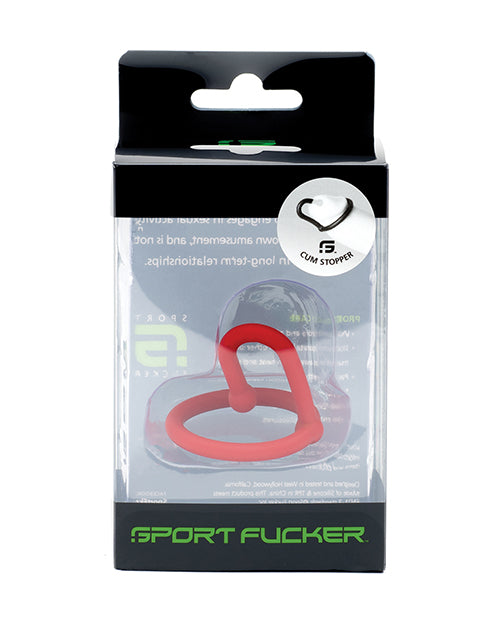 Sport Fucker Cum Stopper - Red - LUST Depot