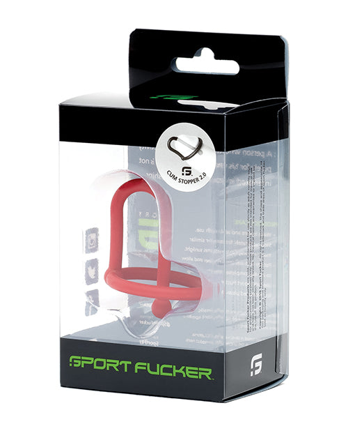 Sport Fucker Cum Stopper 2.0 - Red - LUST Depot