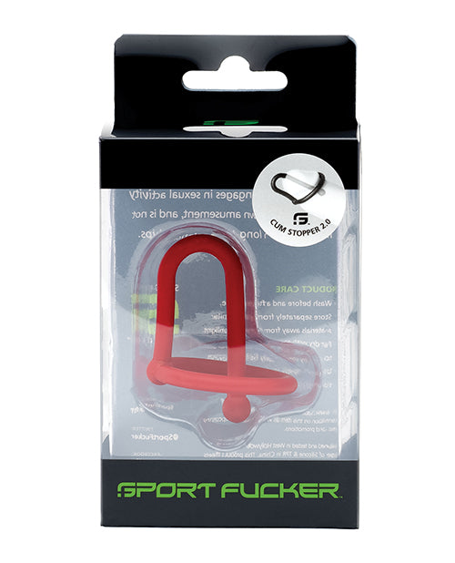 Sport Fucker Cum Stopper 2.0 - Red - LUST Depot