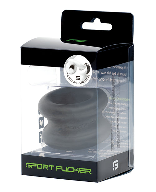 Sport Fucker Muscle Ball Stretcher - Black - LUST Depot