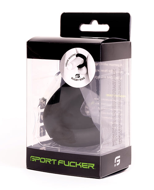 Sport Fucker Rugby Ring - Black - LUST Depot