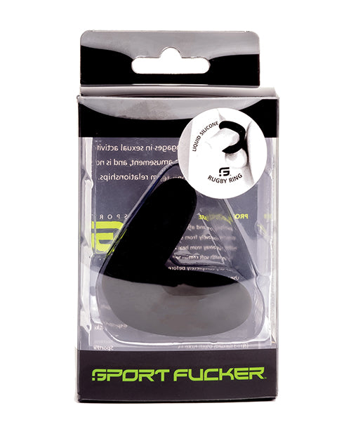 Sport Fucker Rugby Ring - Black - LUST Depot