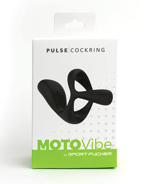 Sport Fucker Motovibe Pulse Cockring - Black - LUST Depot