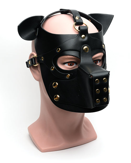 665 Bondage Pup Hood - O/S Black - LUST Depot