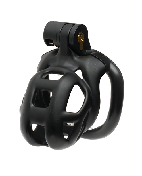 Sport Fucker Cellmate Guardian Chastity Cage - Size 0 Black - LUST Depot