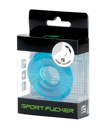 Sport Fucker Chubby Cockring - Ice Blue - LUST Depot