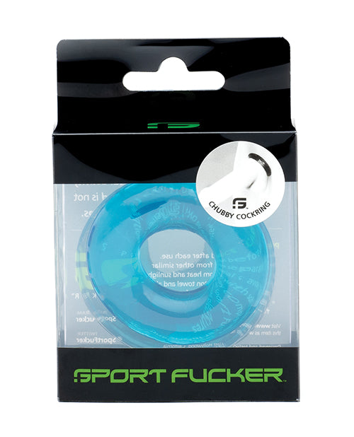 Sport Fucker Chubby Cockring - Ice Blue - LUST Depot