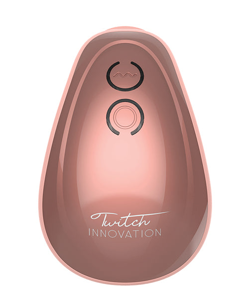 Shots Twitch Innovation Hands Free Clitoral Stimulator - Rose Gold - LUST Depot