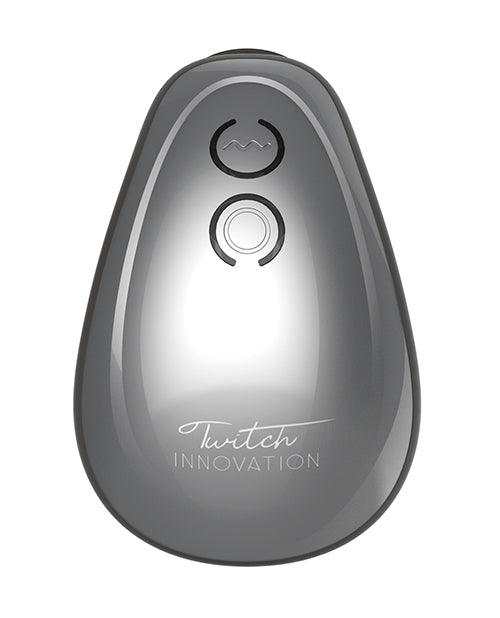 Shots Twitch Innovation Hands Free Clitoral Stimulator - Silver - LUST Depot