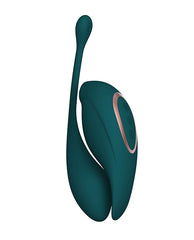 Shots Twitch 2 Vibrator W/remote Control Vibrating Egg - Forest Green