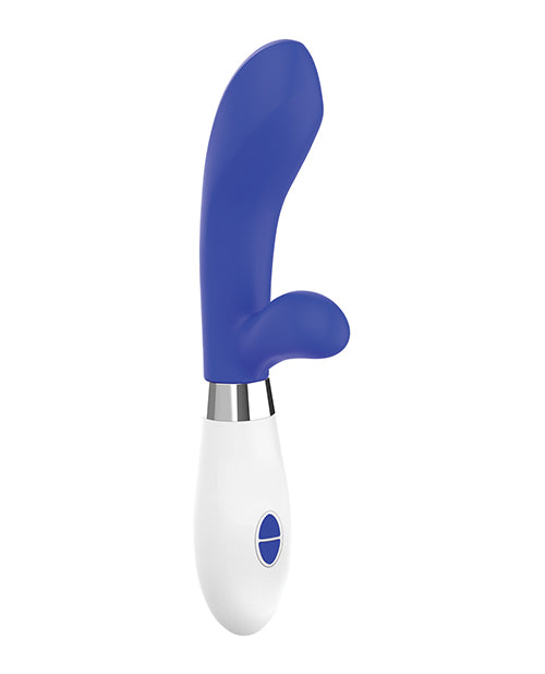 Shots Luminous Achilles Silicone 10 Speed Rabbit Vibrator - Royal Blue - LUST Depot