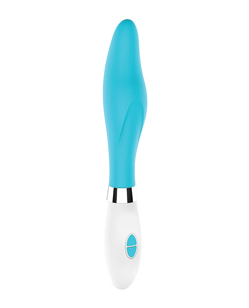 Shots Luminous Athamas Silicone 10 Speed Vibrator - Turquoise - LUST Depot